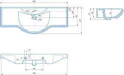 Opadiris Мебель для ванной Мираж 120 орех – фотография-24